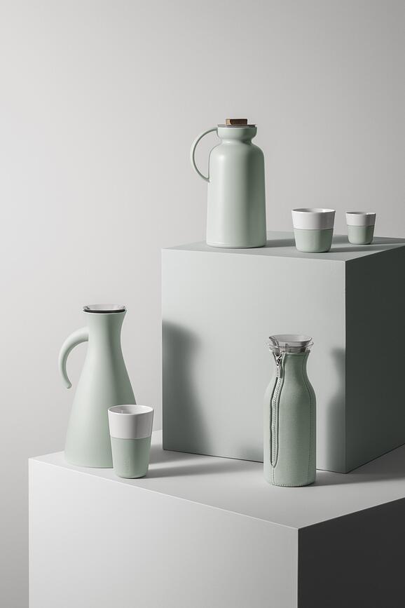 Eva Solo Tasses à Espresso, gris marbré, Lot de 2