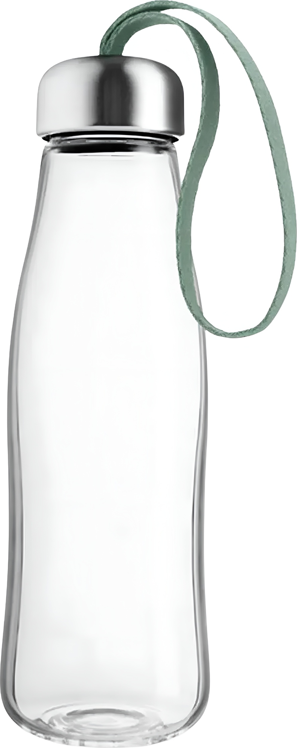 Eva Solo Trinkflasche, 0,5 L, grün, Glas