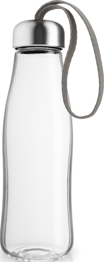 Eva Solo Wasserflasche 0,5 l taupe aus Glas