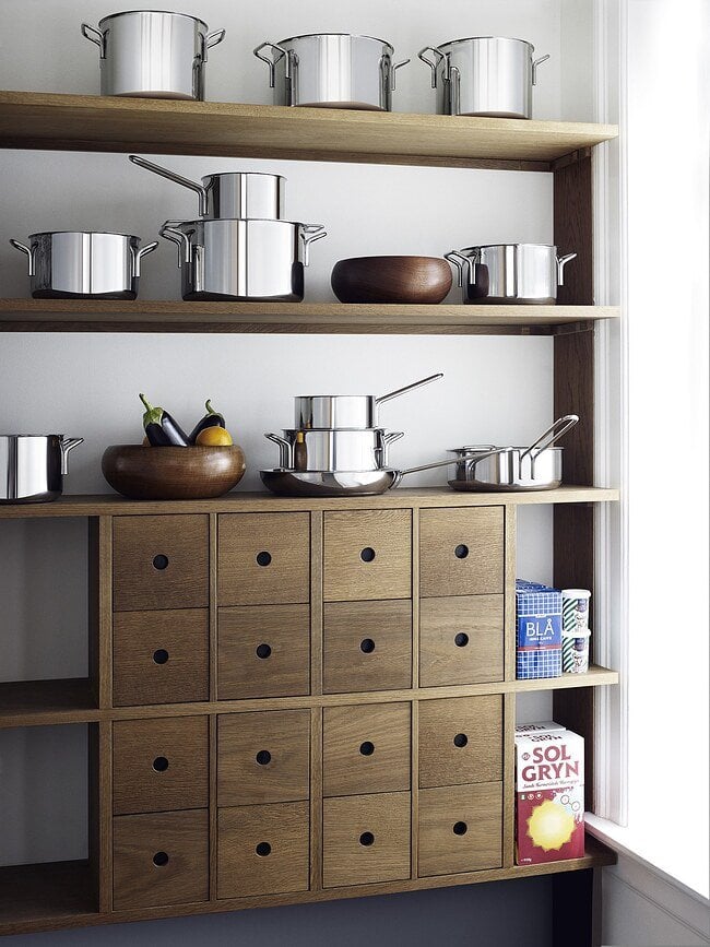 Eva Trio Casserole 1,1 l, acier inoxydable