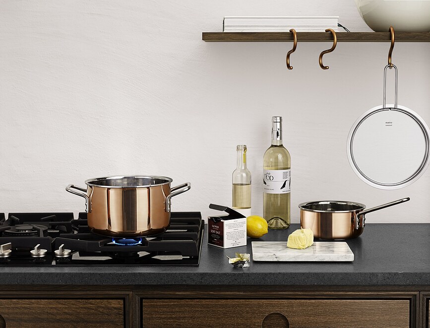 Eva Trio Copper Line Casserole