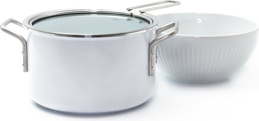 Eva Trio Couvercle avec poignée, 16 cm, en verre