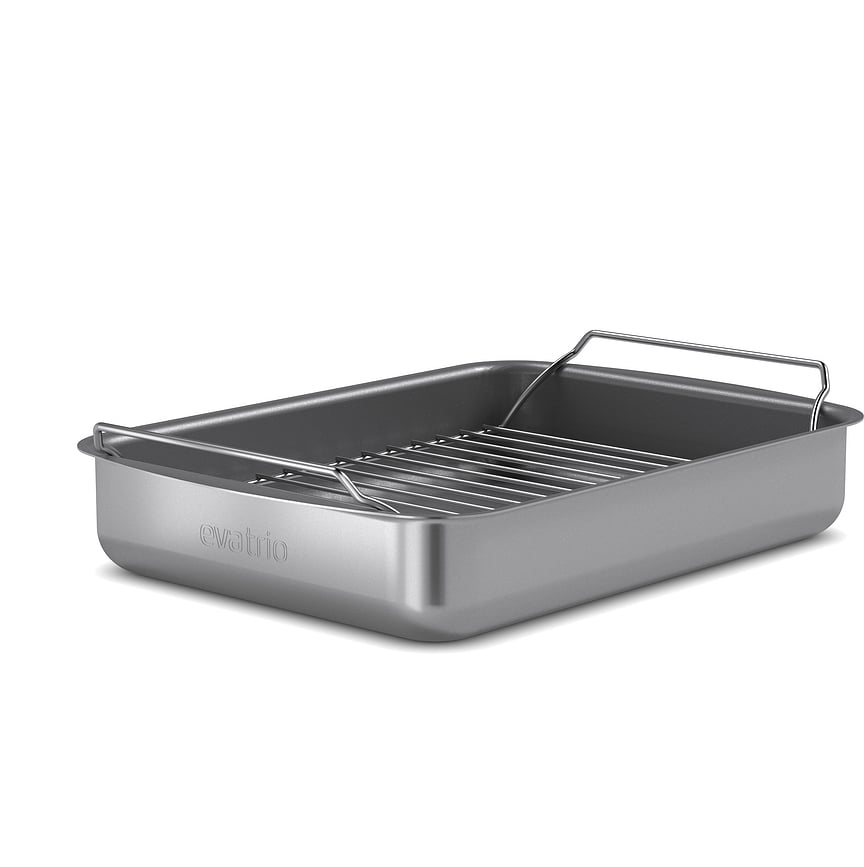 Eva Trio Grillpfanne 24,3 x 35 cm mit Slip-Let Beschichtung