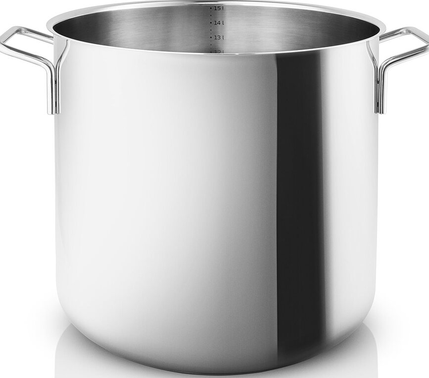 Eva Trio Marmite 15 L, acier inoxydable