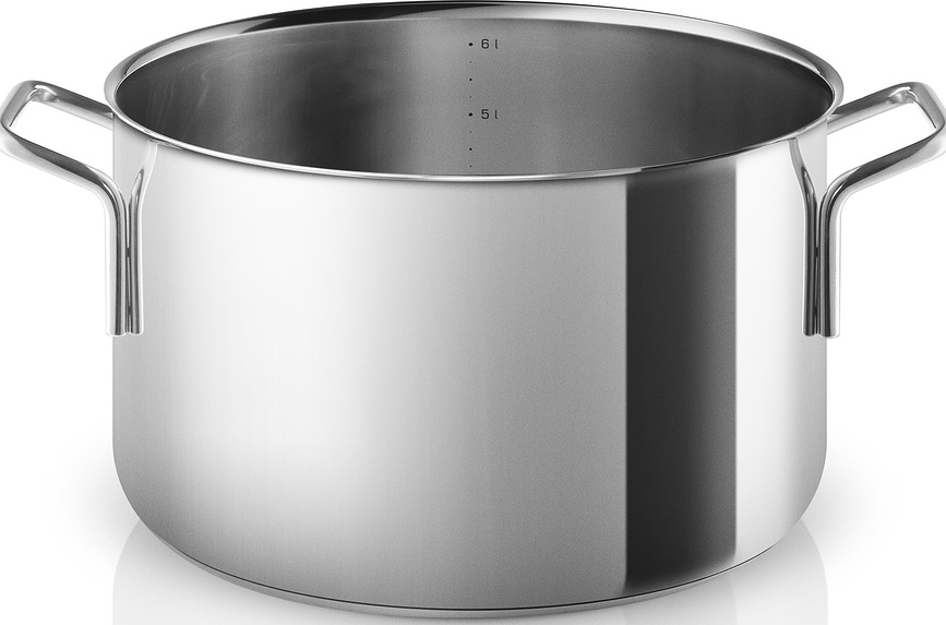 Eva Trio Marmite 6,5 l, acier inoxydable