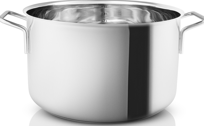 Eva Trio Marmite 9 L, acier inoxydable