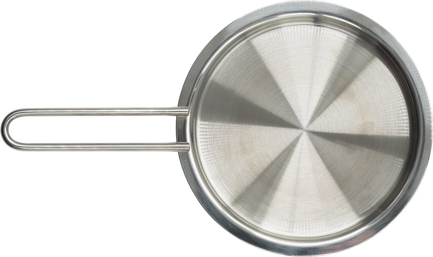 Eva Trio Pokrovka z ročajem, 13 cm, jeklena