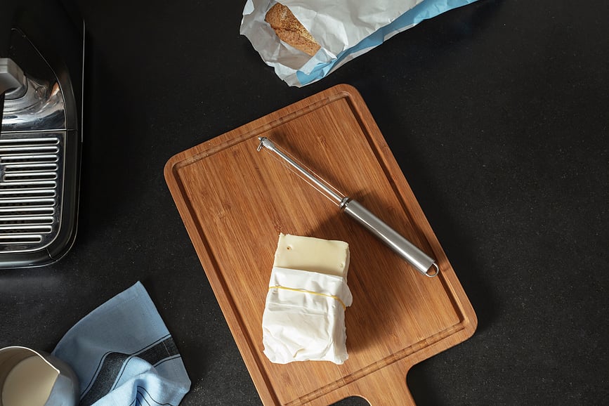 Eva Trio Rezalnik za sir, 22 cm, jeklen