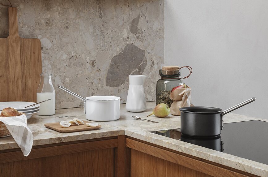 Eva Trio White Line Casserole 1,1 l