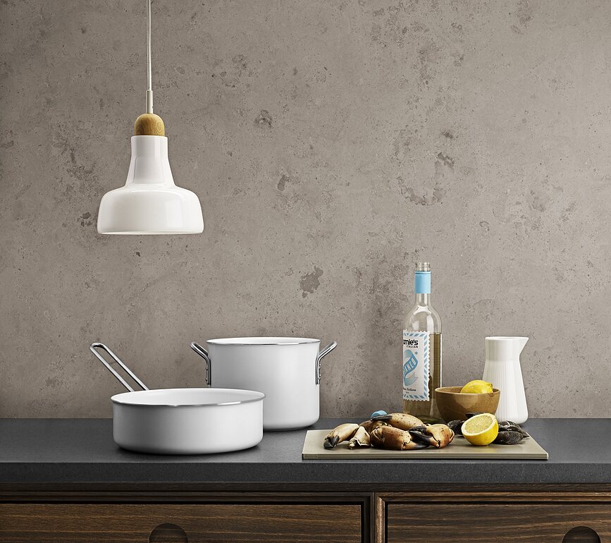 Eva Trio White Line Κατσαρόλα, 7,0 L