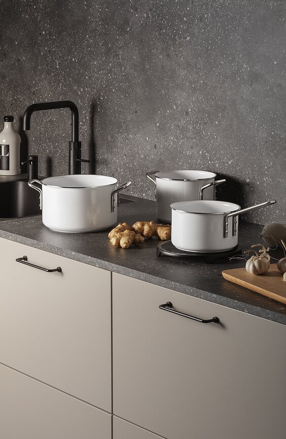 Eva Trio White Line Faitout 4,8 L