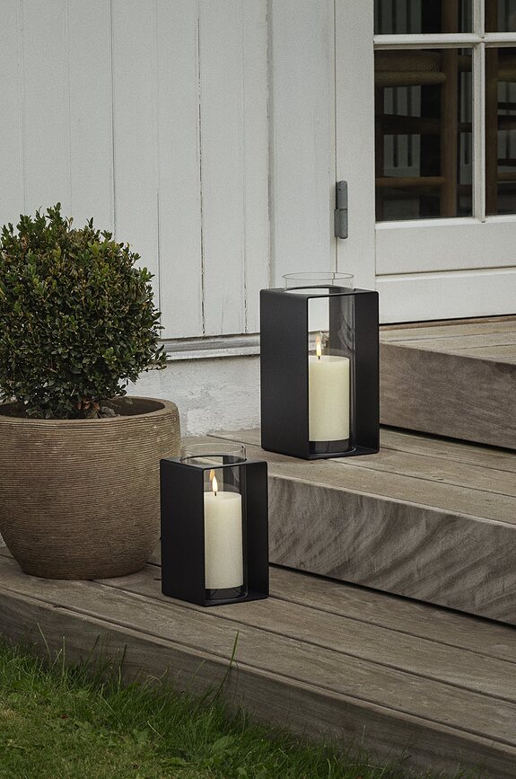 Farol Glow 30 cm, negro