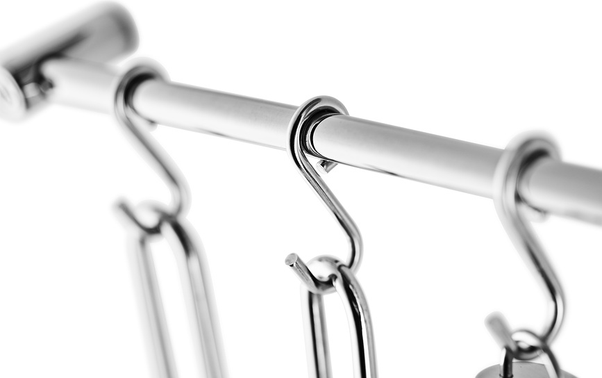 Ganchos para soporte de pared Eva Trio, 6 unidades