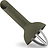 Green Tool Citrus squeezer green