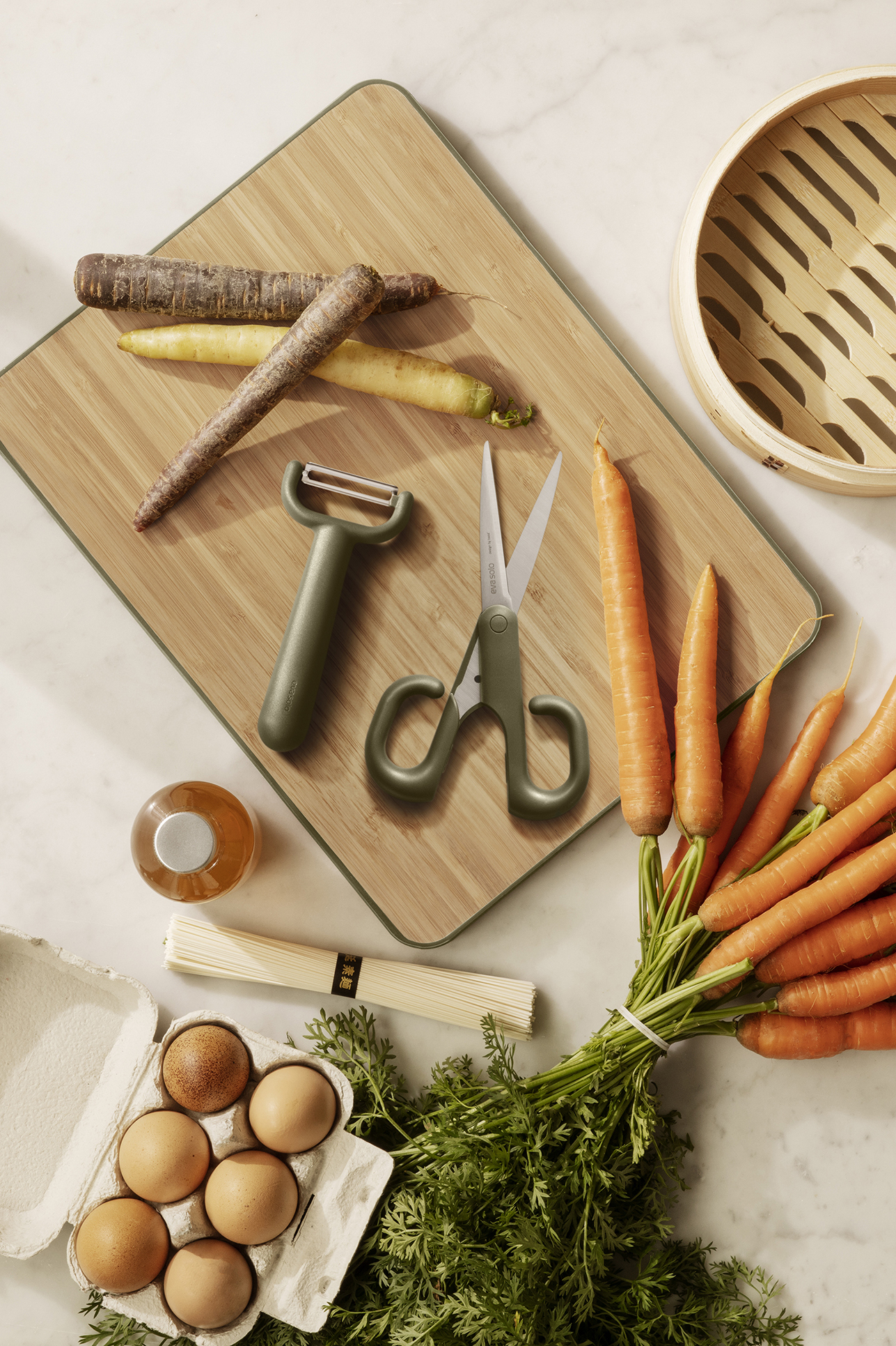 Mini Magnetic Scissors: Carrot