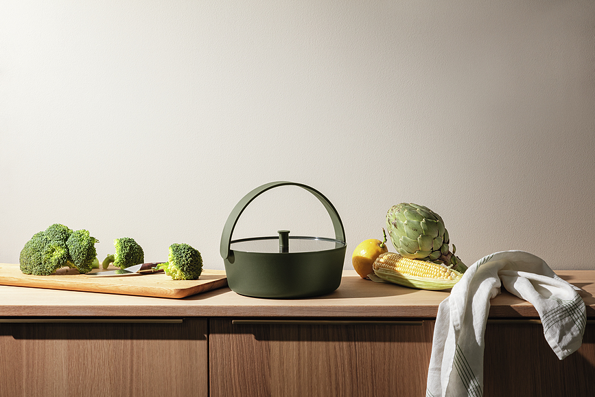 Green Tools Cuiseur Vapeur pour micro-ondes