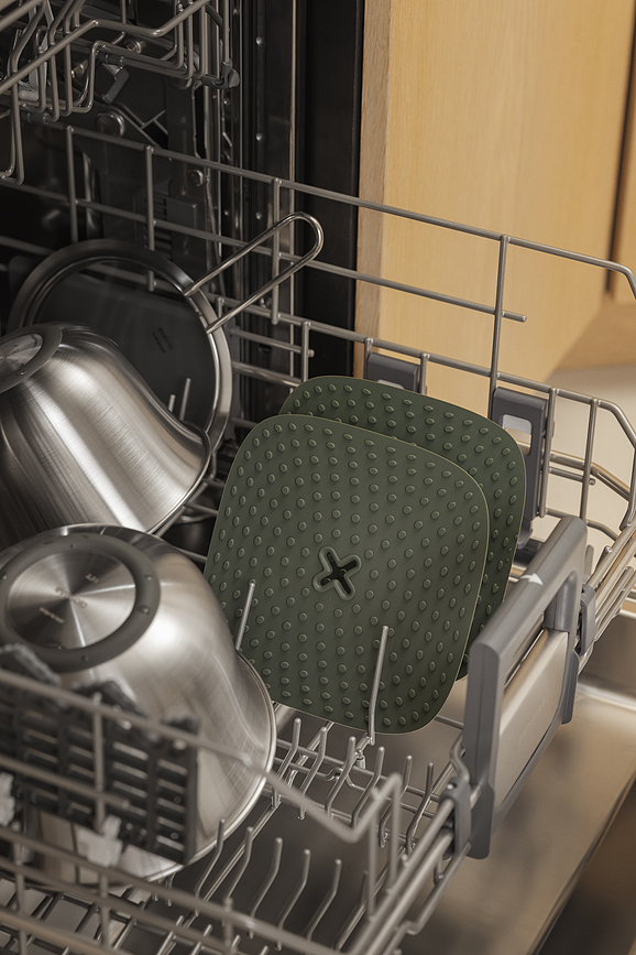 Green Tools Podmetač za vruće posuđe sa zidnom kukom 18 x 18 cm