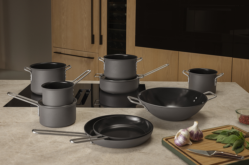 Grey Line gryde 3,8 l med Slip-Let-belægning