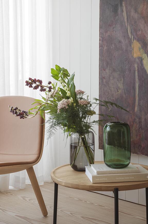 Jarrón Acorn, 22 cm, menta