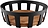 Košara za kruh Nordic Kitchen 21,5 cm, bambus