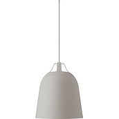 Lampa wisząca Clover 21 cm szarobeżowa