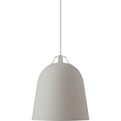 Lampa wisząca Clover 35 cm szarobeżowa