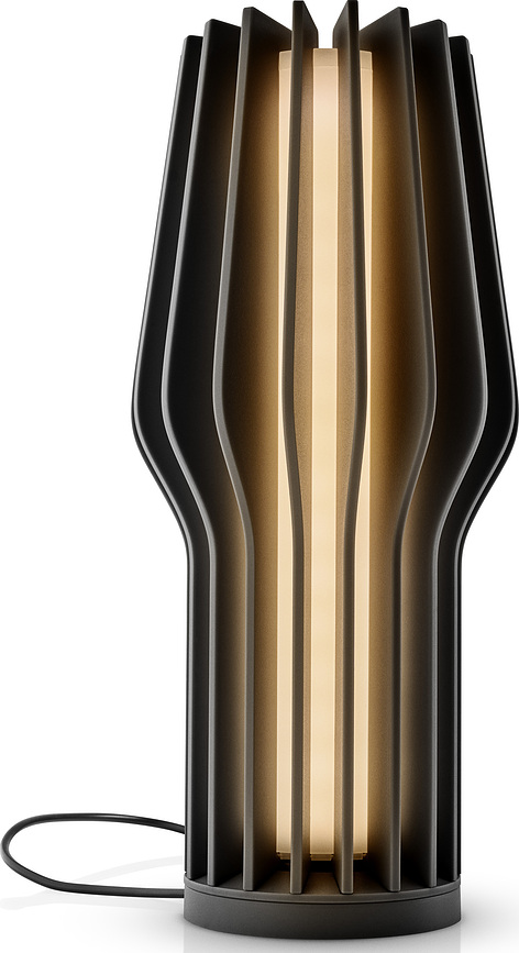 Lámpara de Mesa LED Radiant, 25 cm, azul