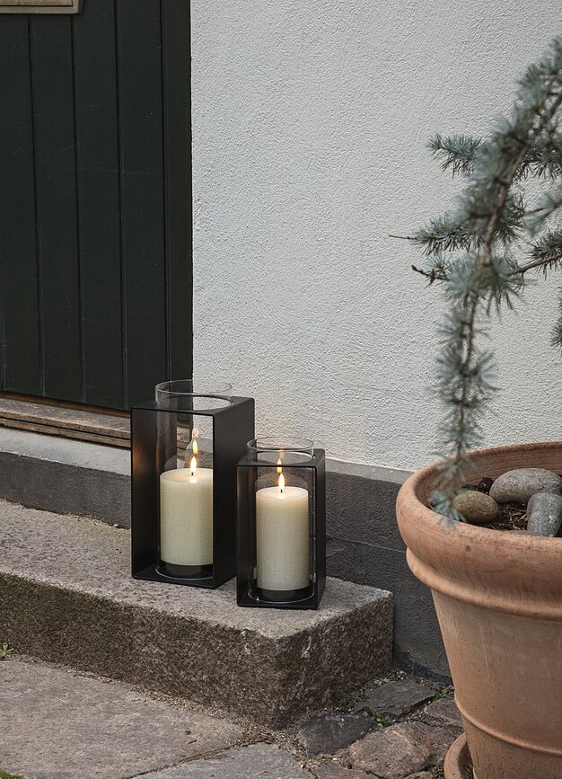 Lanterne Glow 30 cm, noire