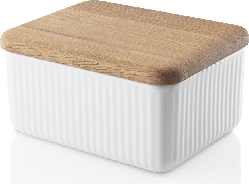 Legio Nova Beurrier avec couvercle en bois