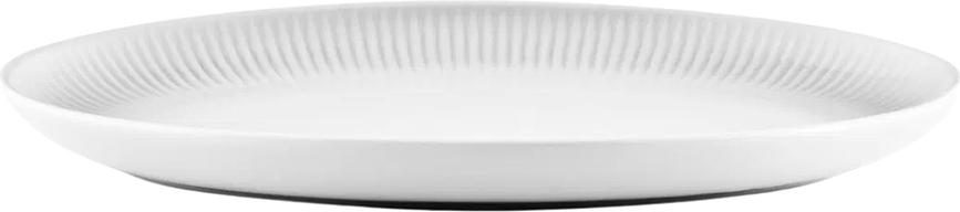 Legio Nova Krožnik ovalen, 24,5 cm, bel