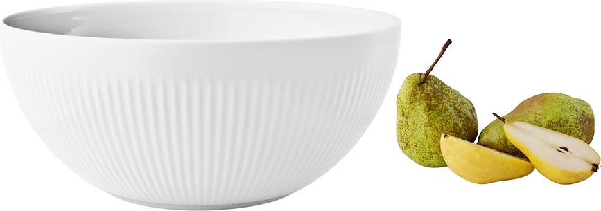 Legio Nova Saladier strié, 28 cm