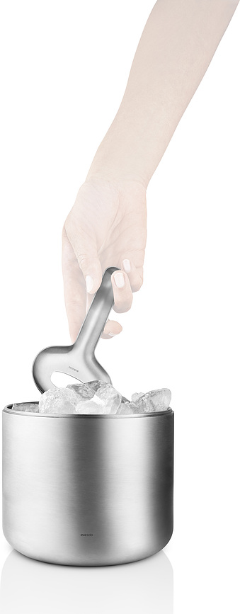 Liquid Lounge Seau à Glace avec cuillère, Set 2 pièces