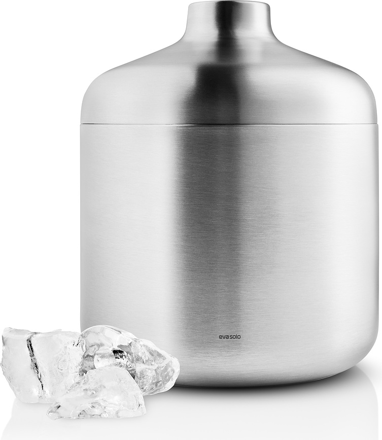 Liquid Lounge Seau à Glace avec cuillère, Set 2 pièces