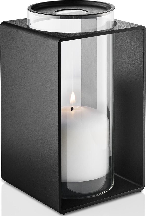 Lykta Glow 30 cm, svart