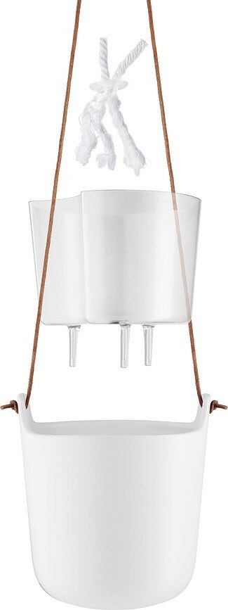 Maceta colgante Eva Solo, blanca