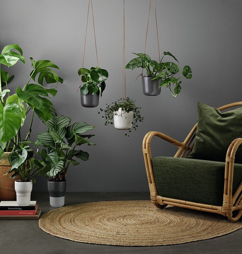 Maceta colgante Eva Solo, blanca