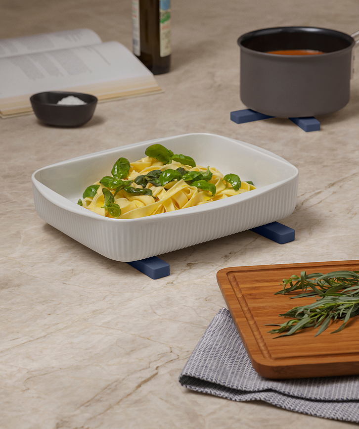 Magnetic Podmetač za vruće posuđe sivi