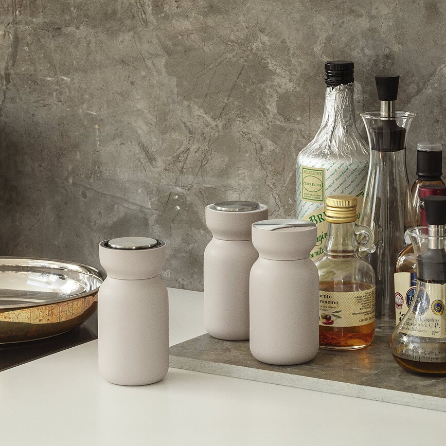 Molinillo de sal Sapor, color arena