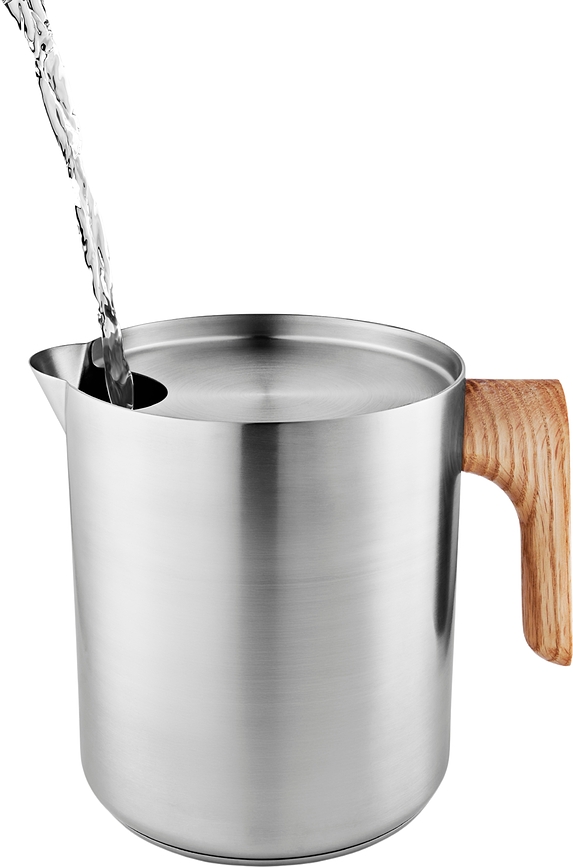 Nordic Kitchen Čajnik indukcijski 1 l srebrni