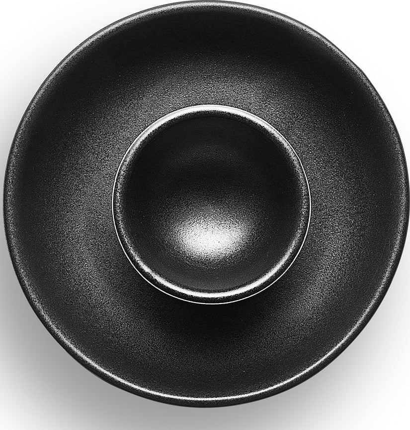 Nordic Kitchen Coquetiers, noirs, Lot de 2