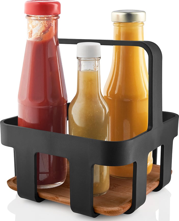 Nordic Kitchen Organisateur de Cuisine avec poignée, en bambou