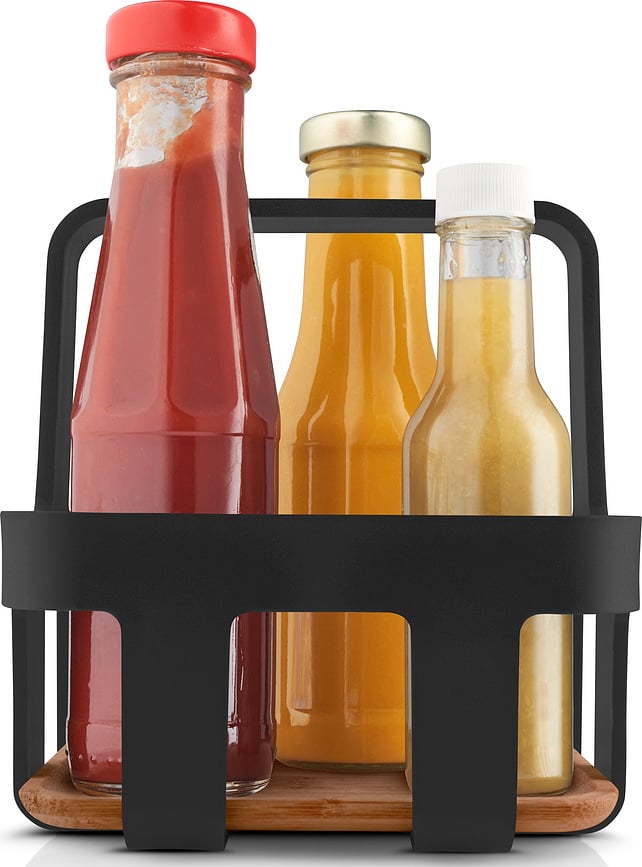 Nordic Kitchen Organisateur de Cuisine avec poignée, en bambou