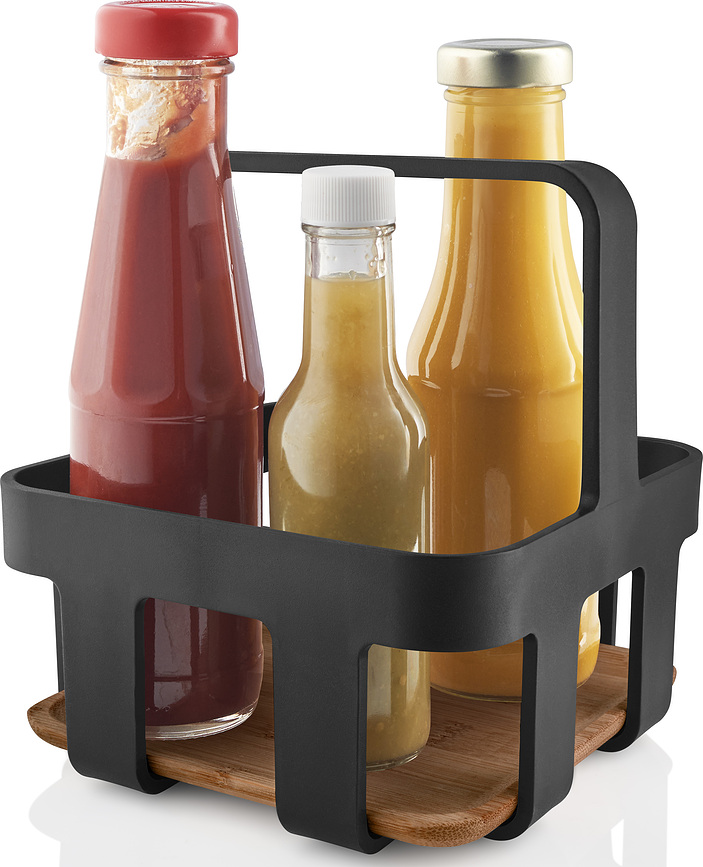 Nordic Kitchen Organizator kuhinjski bambusov s ručkom