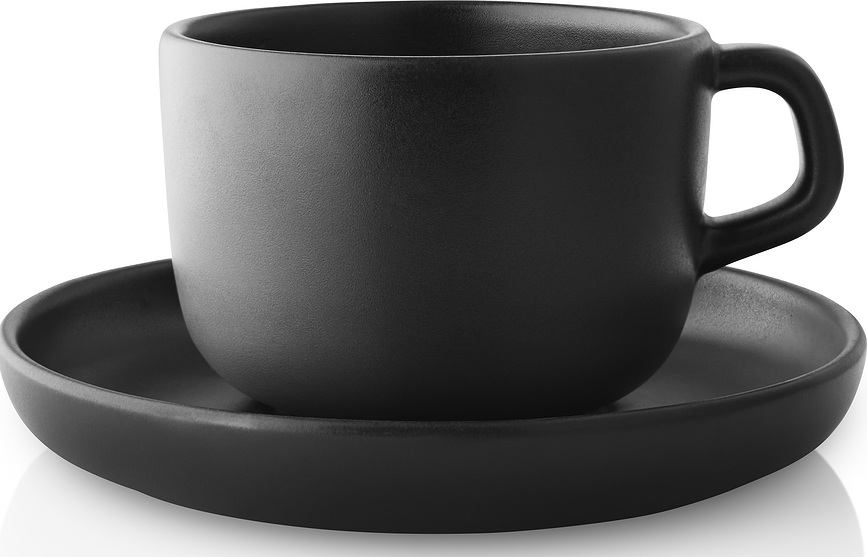 Nordic Kitchen Φλιτζάνια καφέ με πιατάκια, 4 τμχ