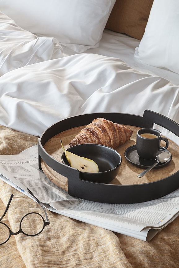 Nordic Kitchen Skodelice za espresso s podstavki, 4 kosi