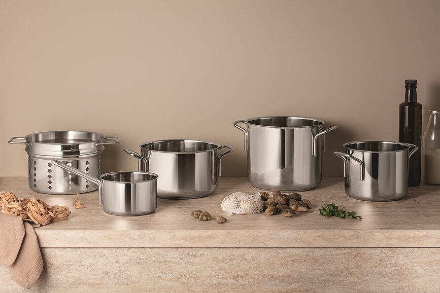 Olla de acero inoxidable Eva Trio, 4,8 L