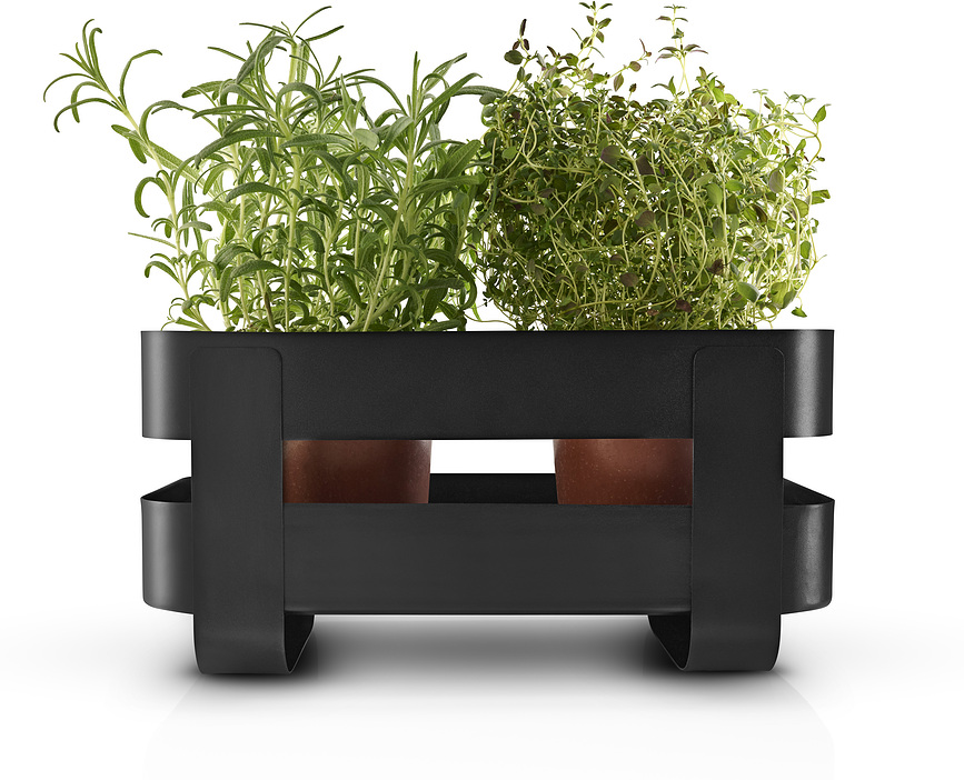 Organizador con sistema de auto-riego Eva Solo, negro