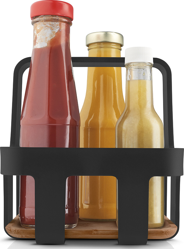 Organizador de cocina de bambú Nordic Kitchen, con asa