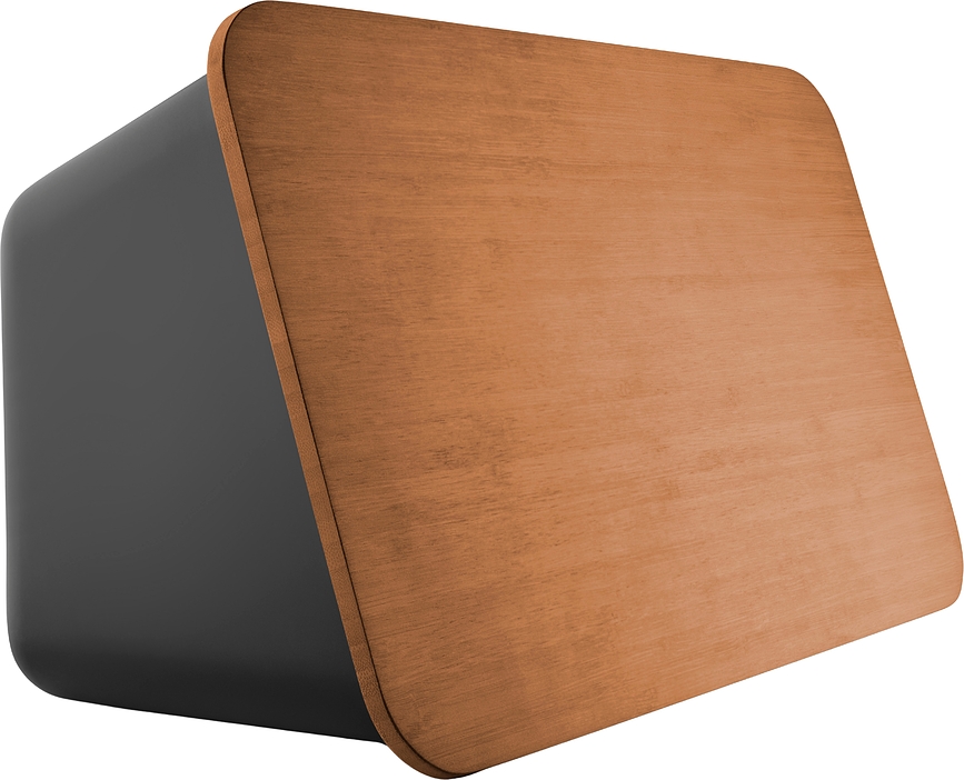 Panera con tabla de cortar Nordic Kitchen, negra