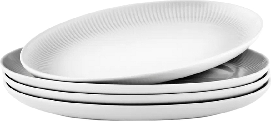 Plato ovalado Legio Nova, 24,5 cm, blanco